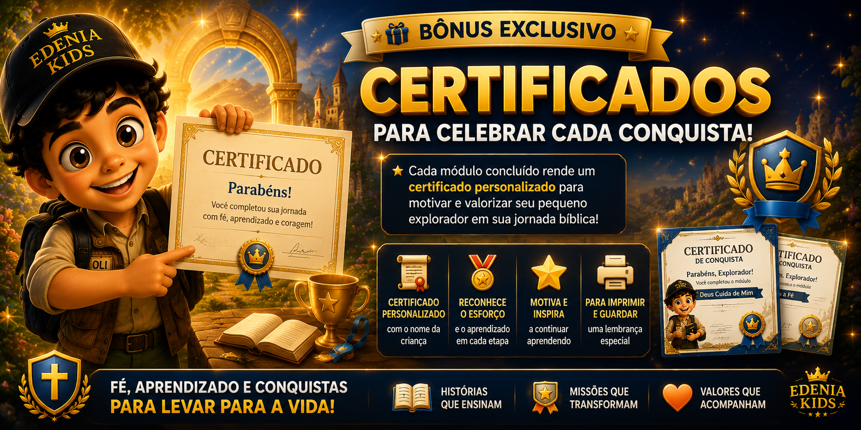 Certificado Edenia Kids