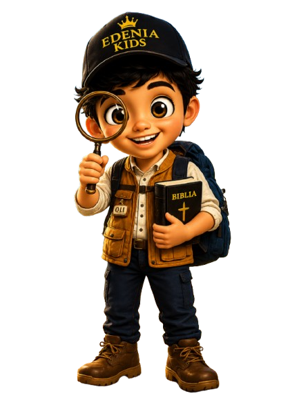 Oli, o Pequeno Explorador - Mascote Edenia Kids